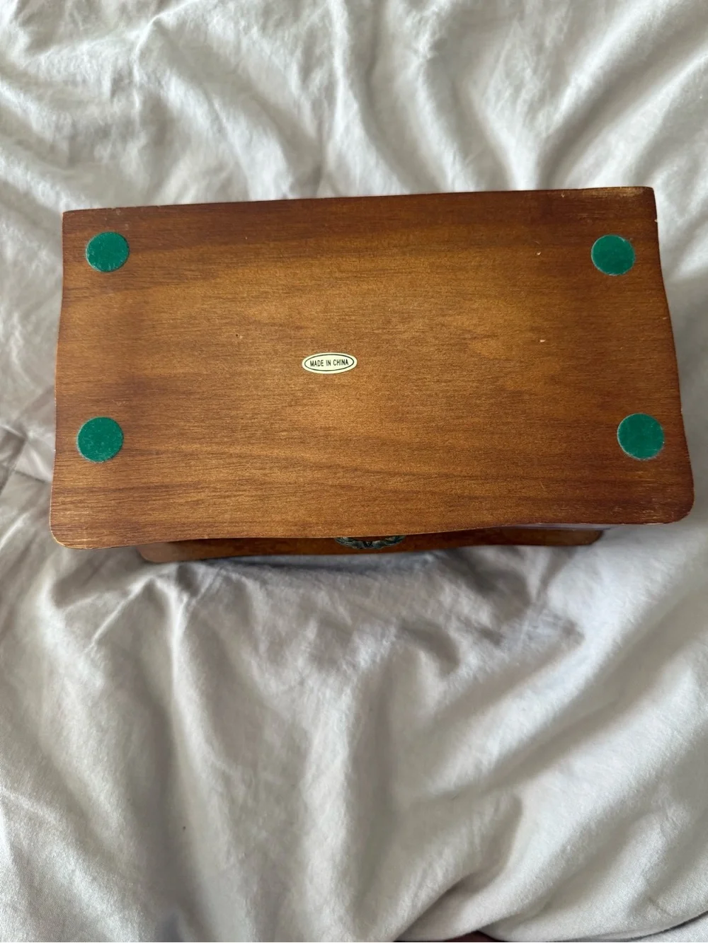 Vintage Wooden Jewelry Box